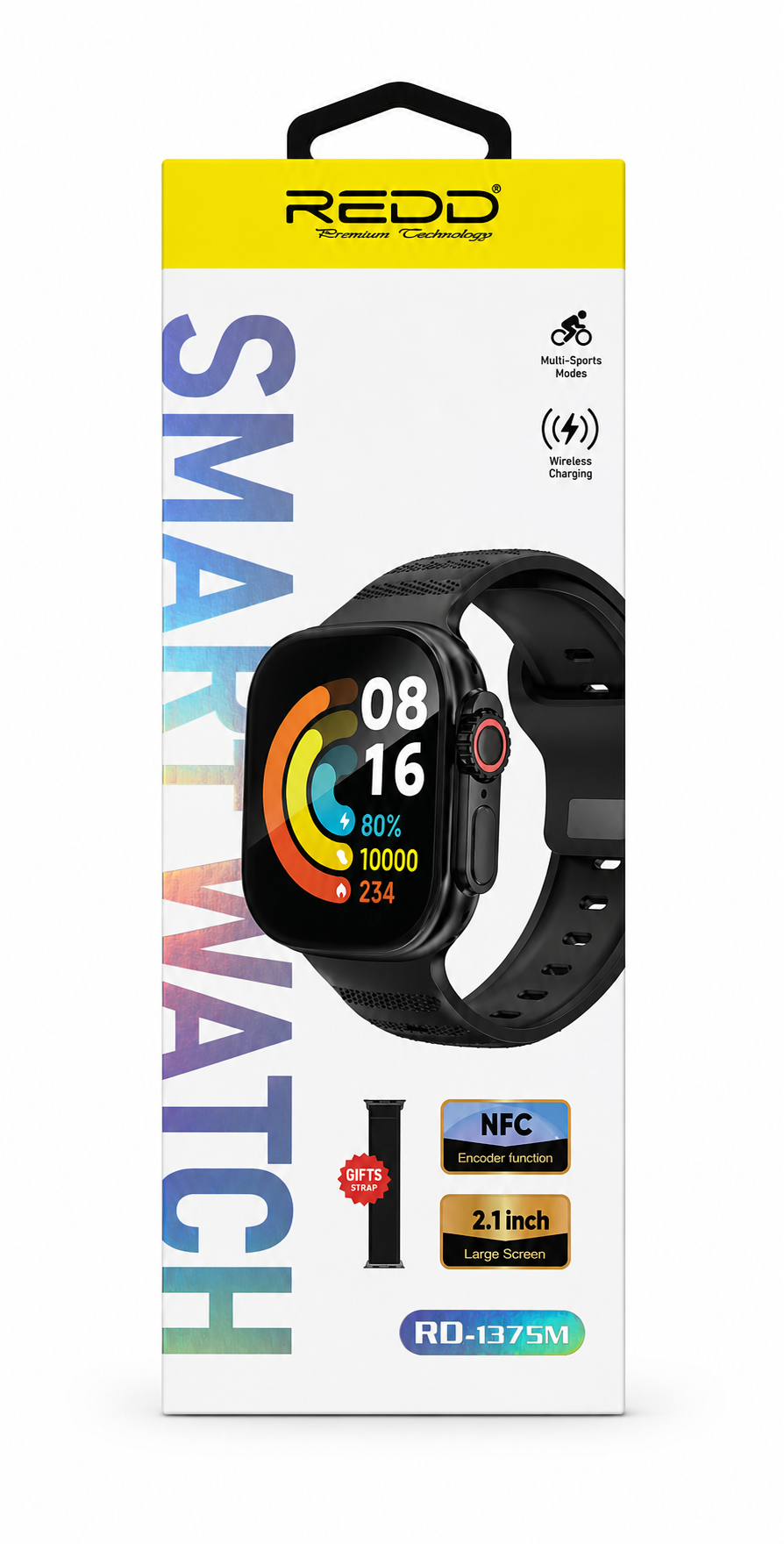 SMART WATCH REDD DEPORTIVO RD-1375M