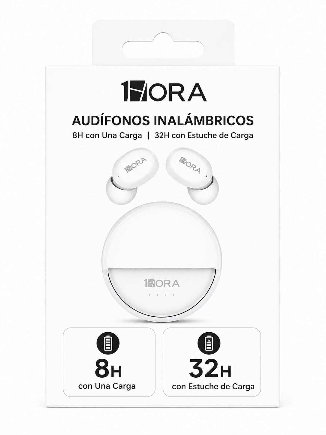 AUDIFONO INALAMBRICO 1HORA- 5H 32H