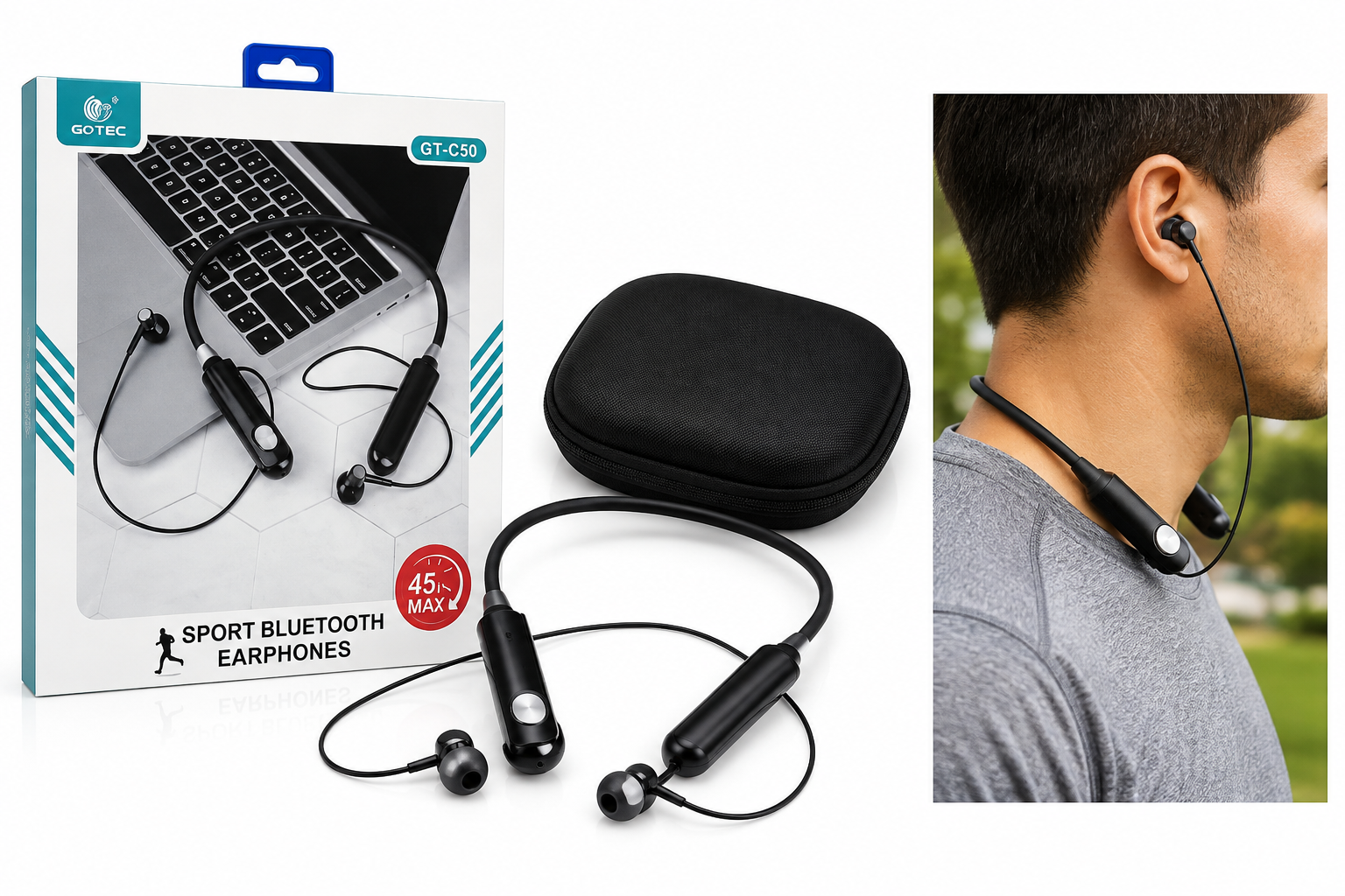 SPORT BLUETOOTH EARPHONES