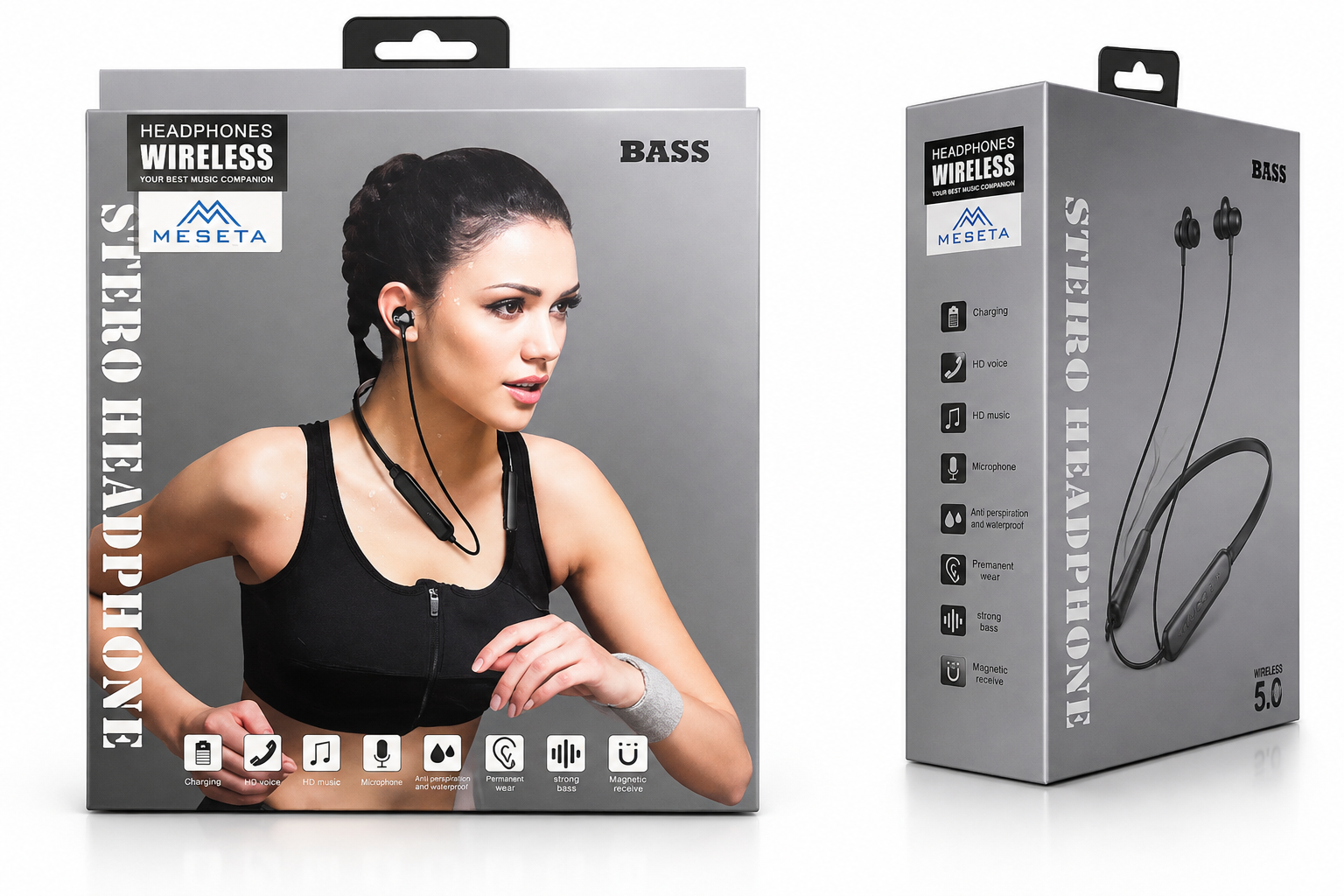 STERO HEADPHONE WIRELESS CON TECNOLOGÍA BLUETOOTH