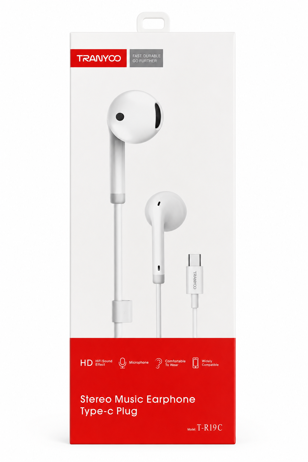 AUDIFONO STEREO MUSIC EARPHONE -TIPO C