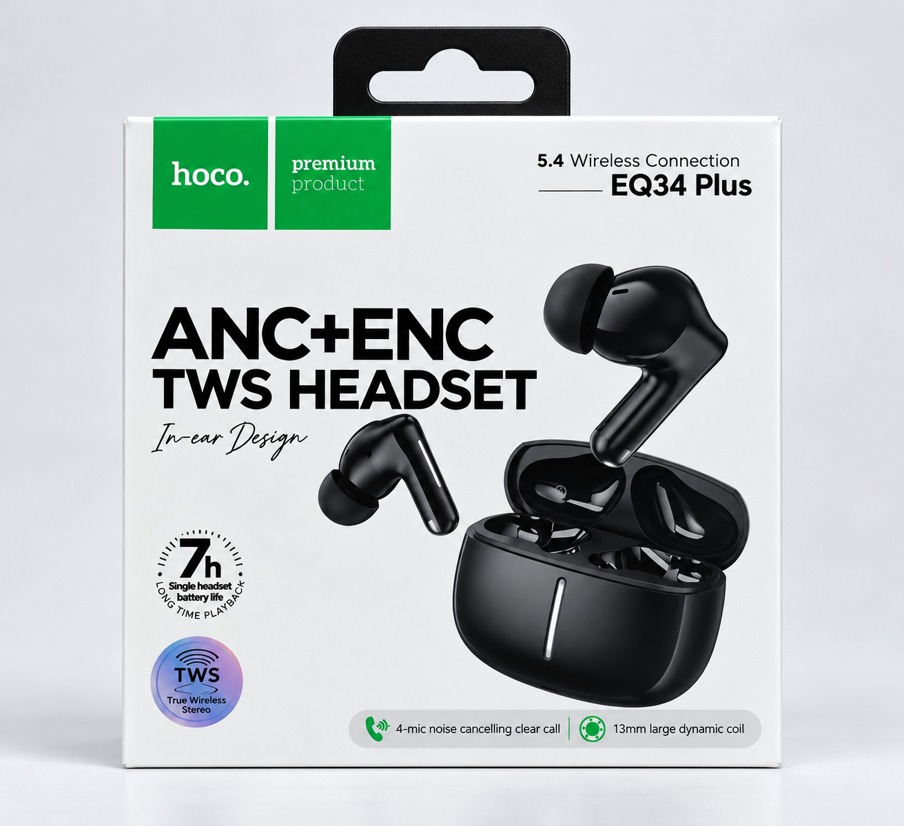 AUDÍFONOS INALAMBRICOS HOCO. EQ34 PLUS